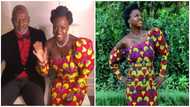 Hollywood actress Viola Davis stuns in beautiful African print dress at 2021 Golden Globes