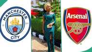 Arsenal or Man City? Nigerian lady's dream released in 2023 about club winning 2024 EPL resurfaces