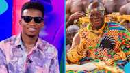 Kofi Kinaata recounts the impact of Otumfuo's cosign, extends his gratitude