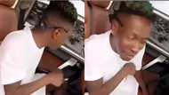 Shatta Wale spotted smoking and having fun in town after bail; speaks in video