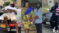 Photos of the expensive cars owned by Tracey Boakye's alleged US-based boyfriend pops up
