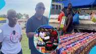 Akosombo dam spillage: Fella Makafui donates essential items to Mepe victims, appeals for support