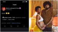 Lady finds husband, becomes pregnant months after posting she wants a baby, her love story amazes people