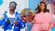 Shatta Wale and his baby mama show off their daughter for the first time: video