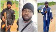 Girlfriend of policeman involved in bullion van robbery speaks in sad video