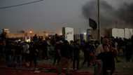 Shelling targets Baghdad's Green Zone amid deadly chaos after Sadr quits politics