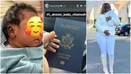 Tracey Boakye acquires US citizenship for newborn son; flaunts passport