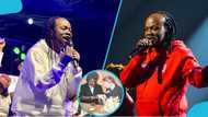 Ghanaians react to loved-up photos of Daddy Lumba and a pretty Obroni lady trend online
