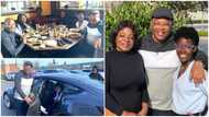 Easter reunion: DJ Switch and Talented Kids judge Uncle Benedict meet in the US, lovely photos drop