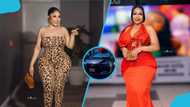 Kisa Gbekle brags as she acquires brand new luxury car worth over GH₵600k, video trends