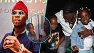 Stonebwoy's kids eulogise him on Father's Day, mimic their dad in heartwarming video