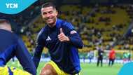 Ronaldo flaunts luxury lifestyle in open-top car while wearing £300 wrist band