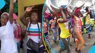 Kayeyei in Bawumia's hostels receive GH¢500 monthly stipend, dance and jubilate as training begins