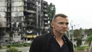 Football icon Shevchenko feels pain and pride in Ukraine's resilience