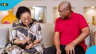 President Mahama jokes about winning arguments with his wife: "I've already lost"
