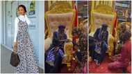 Akuapem Poloo Meets Chief Imam Osmanu Nuhu Sharubutu; Cute Video Warms Hearts