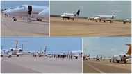 Buhari’s son wedding: Nigerians react as over 25 private jets take over Kano airport