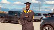Holy Ghost's speed times favour - Man celebrates as he bags 2 master's degrees, gets multiple job offers