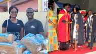 First-class graduate who sold bread for a living finally gets job with top company; starts work on Monday