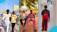Kojo Forex visits the village with his dad, forex trader sparks a flurry of reactions