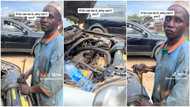 "I can tell engine's fault through sounds": Blind mechanic fixes Nigerian man's car, speaks about his life