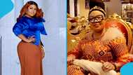 Empress Gifty shares cryptic message after visiting late mother’s burial site amid feud with Agradaa