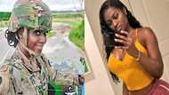 Pretty military girl shares how she looks at work & home; photos cause heavy traffic online