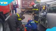 Toyota Voxy involved in multi-vehicle road crash that killed 1 person