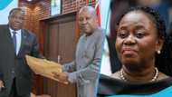 Mahama receives report on petitions against suspended Chief Justice Torkornoo