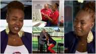 Woman ‘collapses’ in joy after boss gave her GHc1.5 million to get herself a house, raised salary by GHc84,000