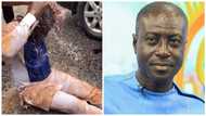 Captain Smart showered with sand and water on 46th birthday