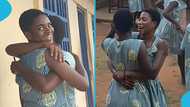 Asesewa SHS students bid emotional farewell as they share final moments in school