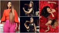 Serwaa Amihere's sister MamiOhMyHair drops blazing photos on 30th birthday, receives huge surprise- "Lord have mercy"