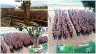Students dump normal uniform & attend assembly in native attire; photos go viral