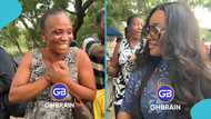 Jackie Appiah shows humility, initiates conversation with bystander, reaction of woman evokes joy