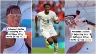 Black Stars: Mohammed Salisu Goes On Luxury Boat Cruise After World Cup; Ghanaian Ladies Fall In Love