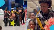 Afronita And Abigail Arrive At Kotoka To A Rousing Welcome After BGT Exploits (Videos)