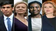 Britain's former finance minister Rishi Sunak again topped the latest vote by Conservative MPs to choose a new prime minister, as another candidate was eliminated to leave three contenders in the race.