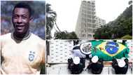 Brazil football legend Pele is laid to rest on the 9th floor of the world's tallest cemetery