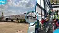 Beautiful videos drop as 1st international flight lands at Prempeh I Airport in Kumasi