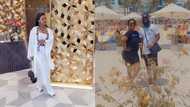 Beautiful video and photo drop as McBrown and her husband fly to Dubai to have fun