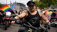 London on Saturday celebrated the 50th anniversary of its first Pride parade, marking half a century of progress in the fight for equality and tolerance but with warnings for more to be done.
