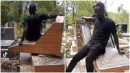 GH man captured in 'strange' video spinning like a child on moving tomb at cemetery