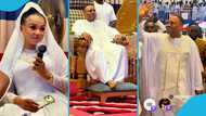 Massive jubilation as Safo Akofena and his beautiful wife visit Kristo Asafo church, video