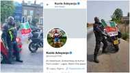 Twitter recognises bold man riding bike from London to Africa, gives him blue tick on platform