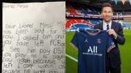 Ghanaian girl writes emotional letter to Messi; begs him to go back to Barca
