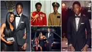 Rich mogul Nana Kwame Cheddar's 1st son wears GHC3m watch to GIS Prom, video and photo stirs reactions