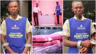 Ghanaian disabled man receives over GH¢1k, refrigerator, other donated items; weeps in video