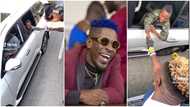 Shatta Wale: Yaw Dabo Cruises In Expensive Lexus; Meets Dancehall Star During Shaxi Float