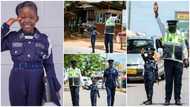 Ghanaian mom gifts 5-year-old daughter a one-day 'internship' as a policewoman on her birthday, girls photos go viral